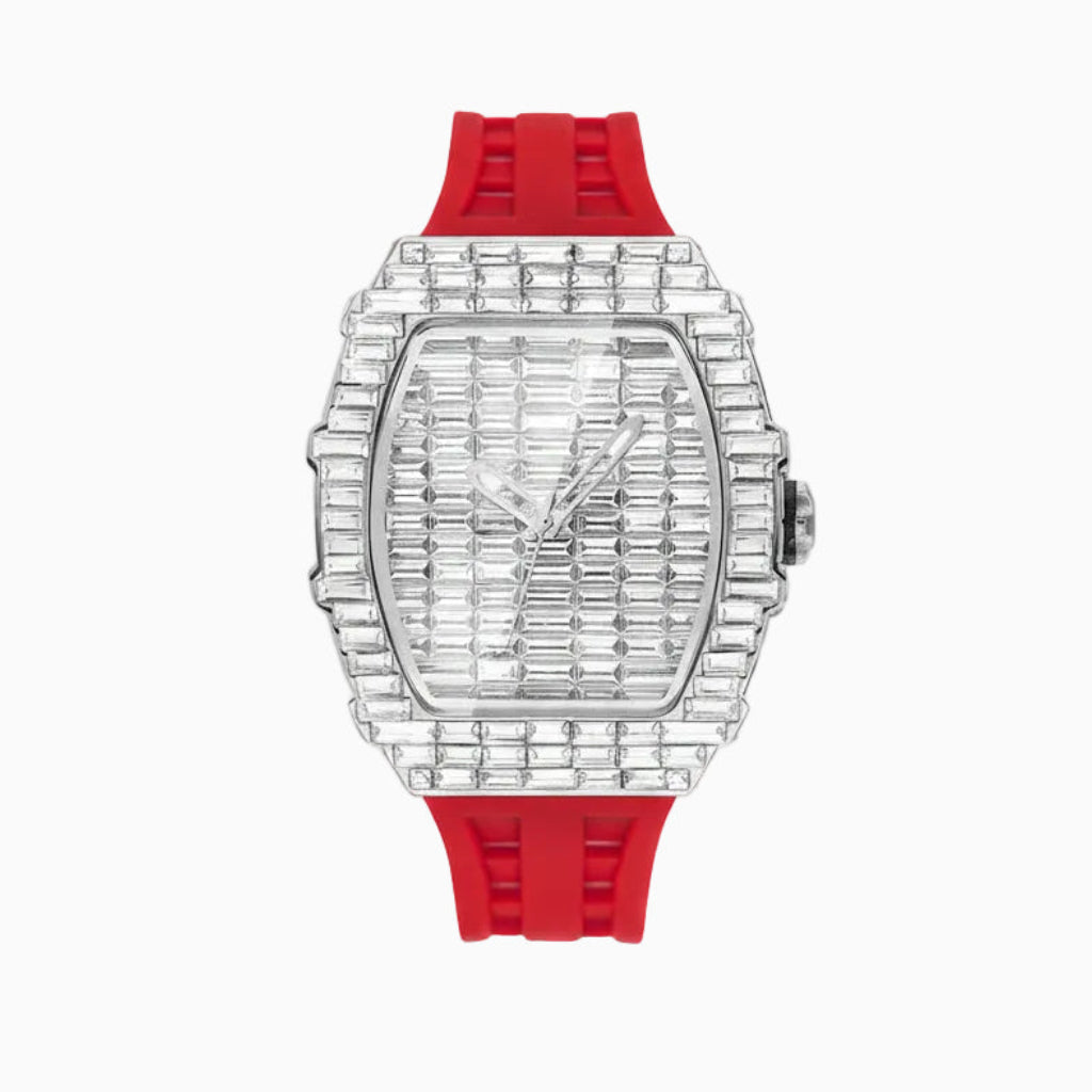 Reloj RM Baguette Rojo
