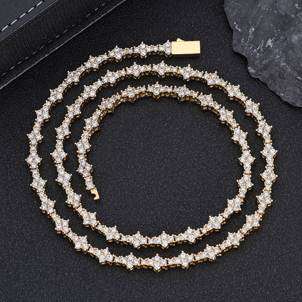 Cadena Tenis Deluxe Oro 18K