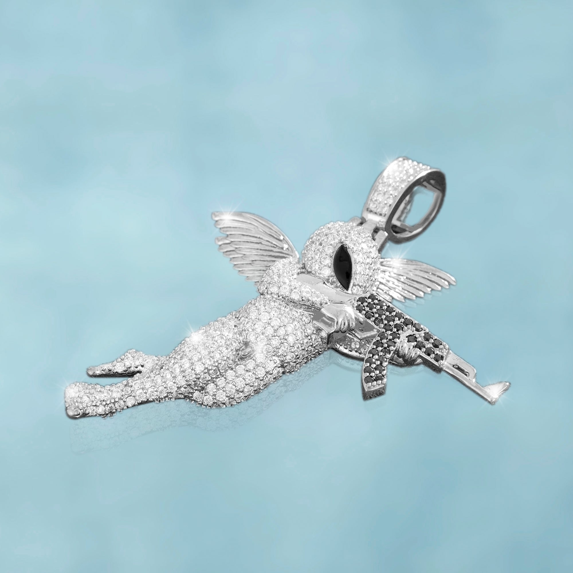 Colgante Ak-Alien Oro Blanco