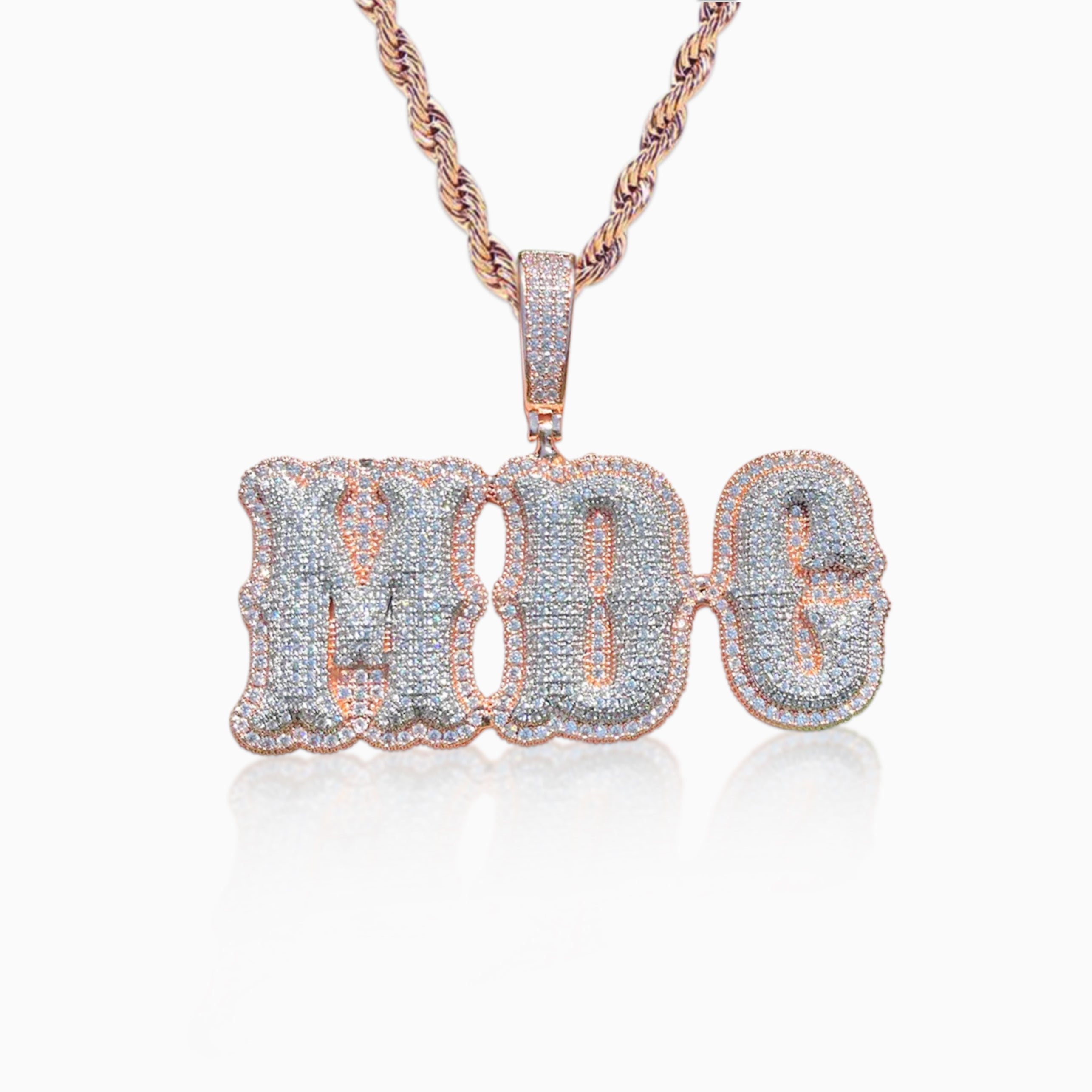 Personalized "TRAPSTAR" pendant | Style #4