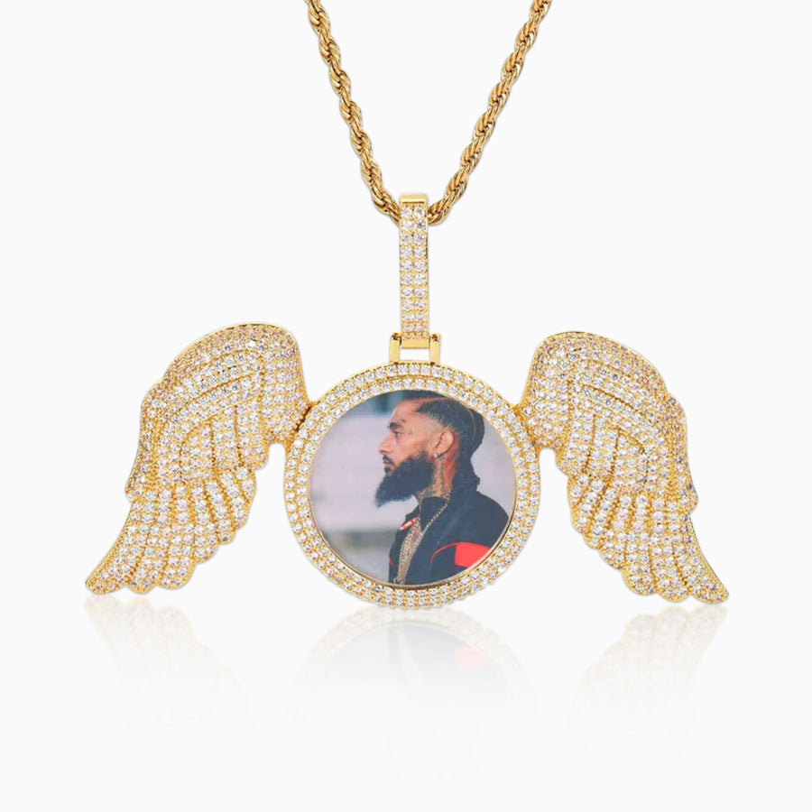 Colgante Personalizado Alas Grande