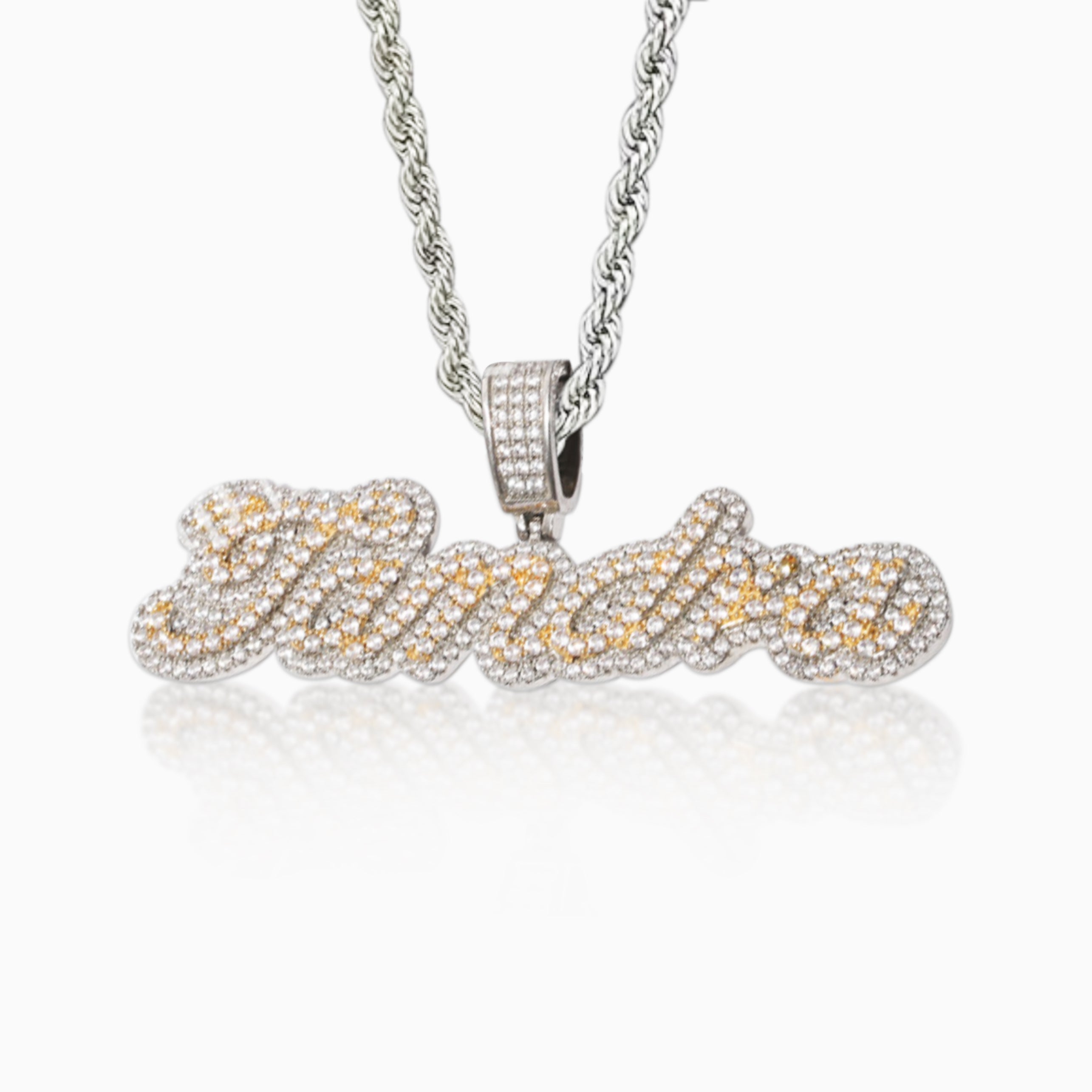 Personalized "TRAPSTAR" pendant | Style #4