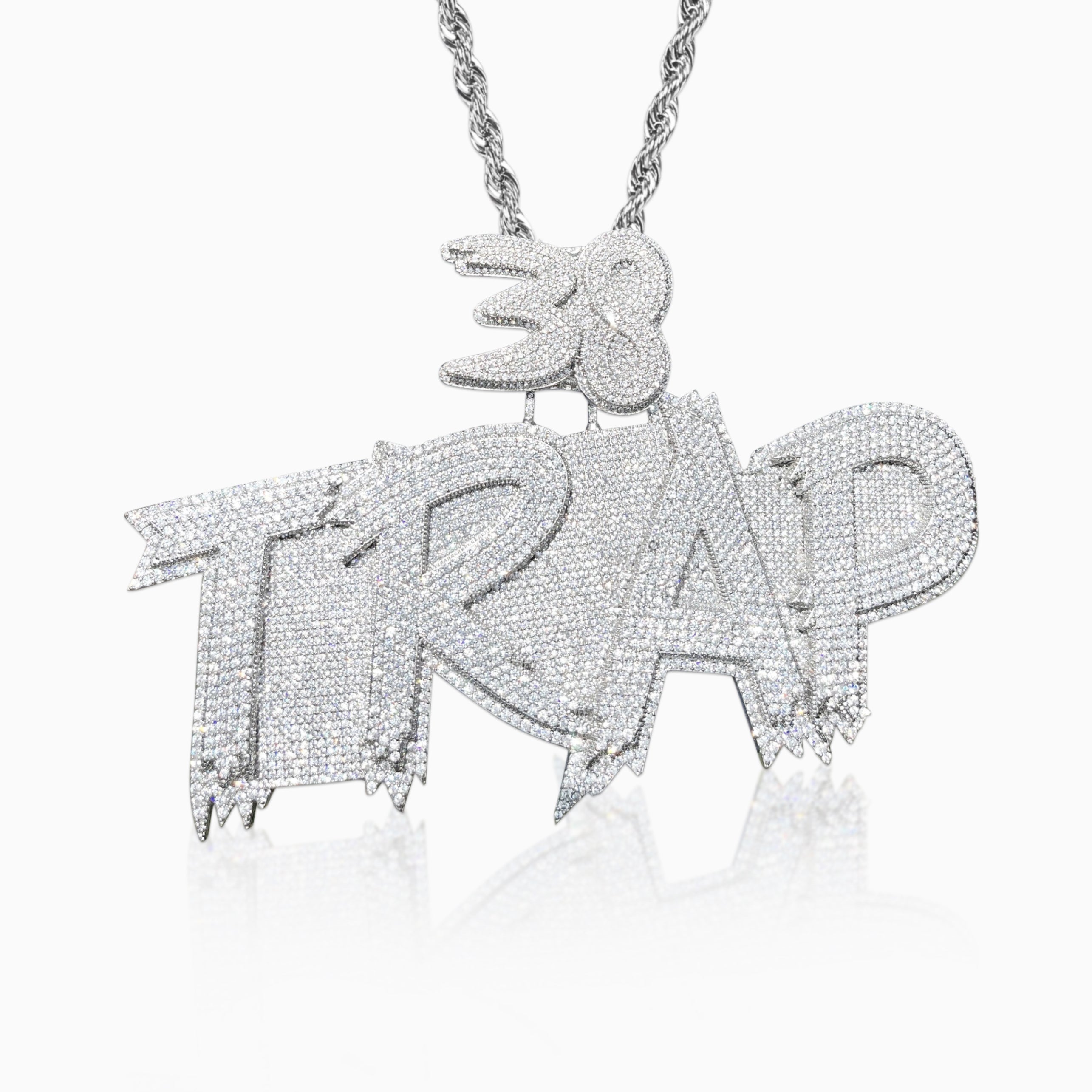 Personalized "TRAPSTAR" pendant | Style #4