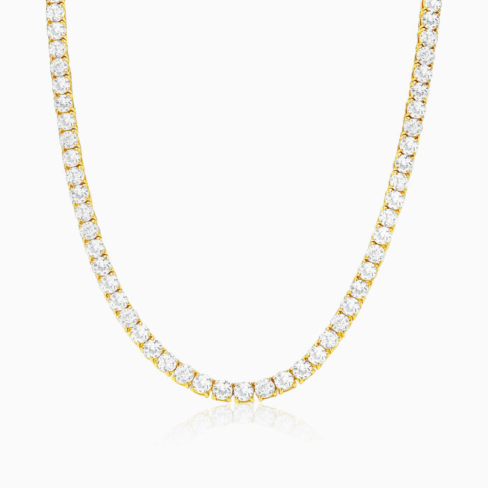 Cadena Tenis VVS Moissanite Oro 18K