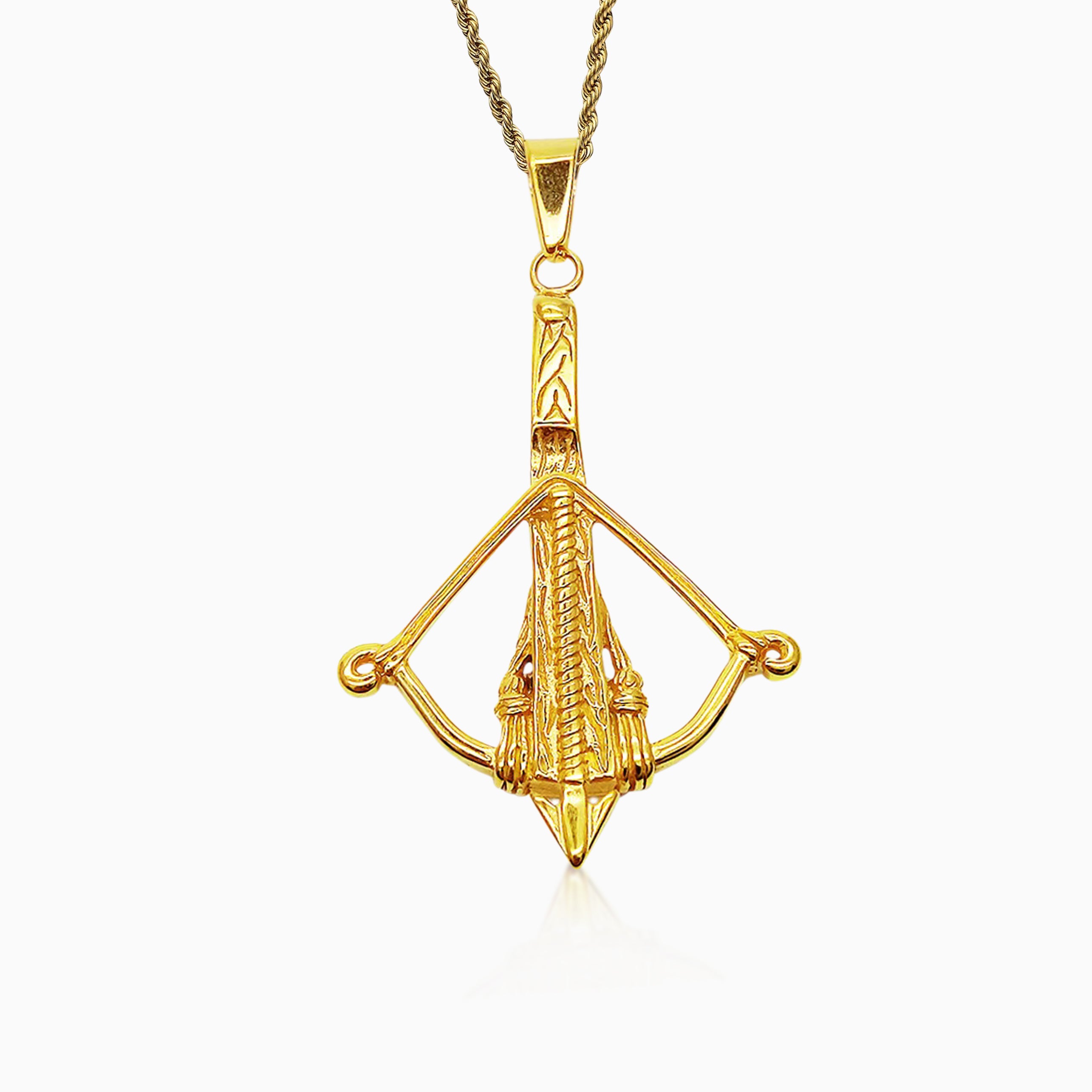 Colgante Ballesta Oro 18K