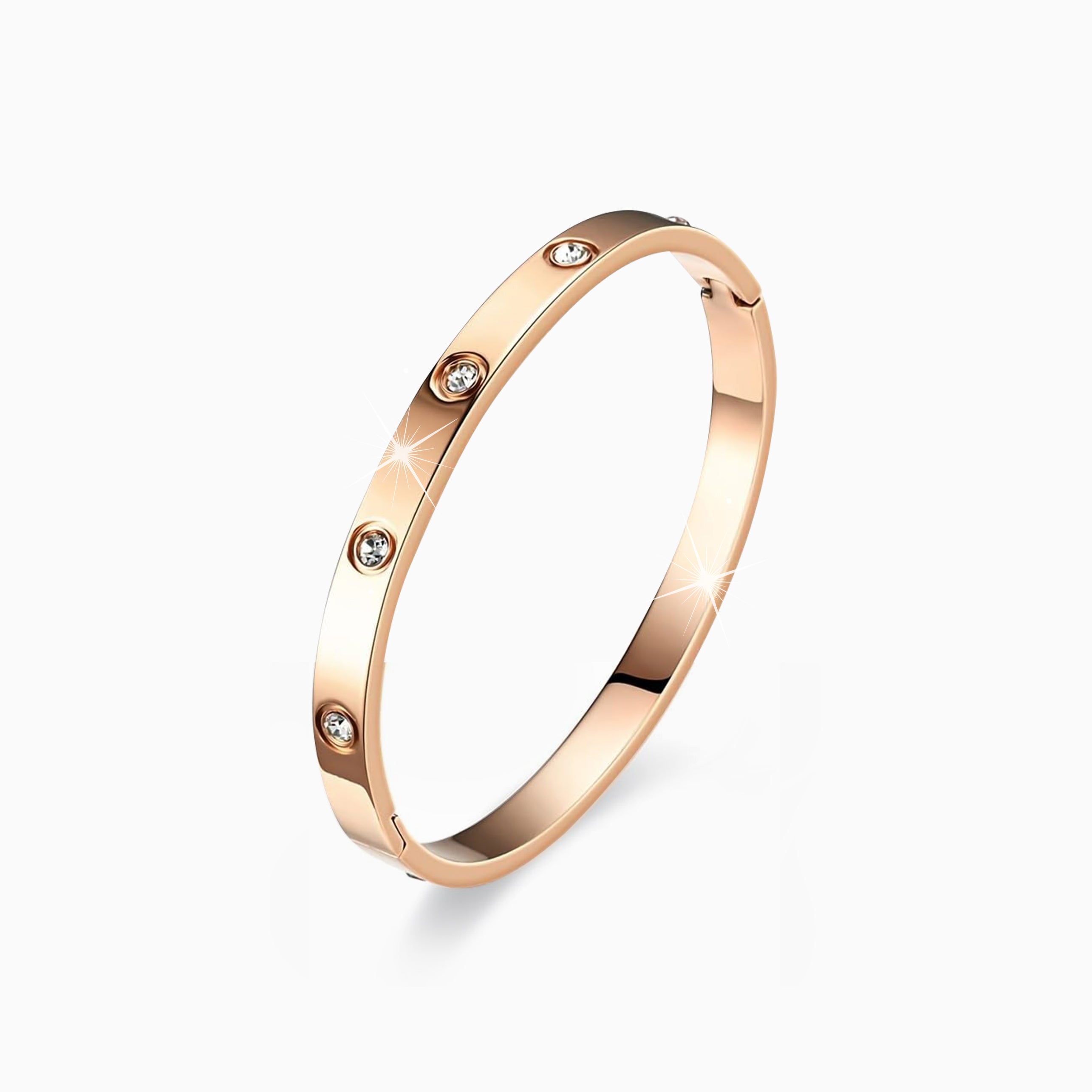 Rose Gold Love Bracelet for Women