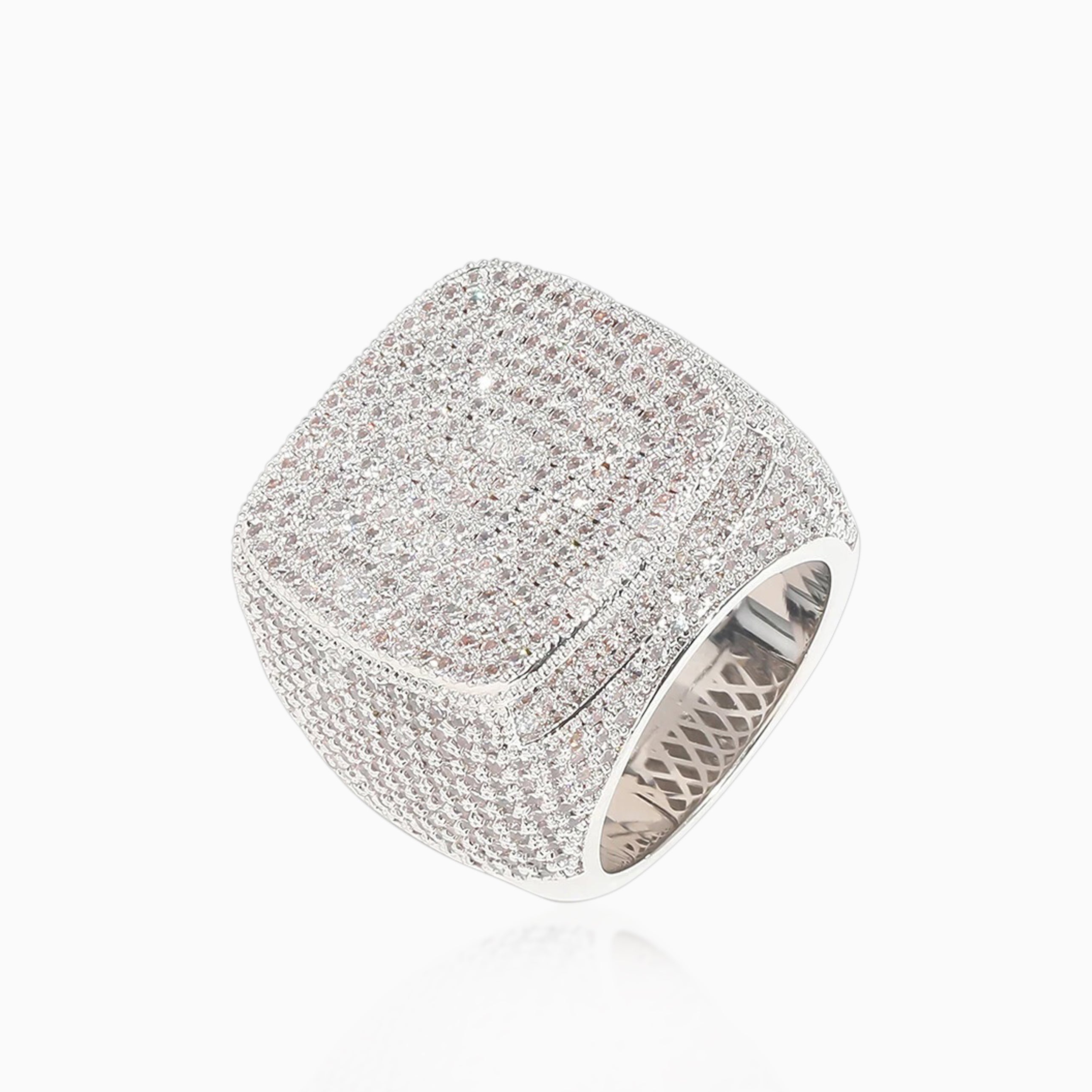 Anillo Big Oro Blanco