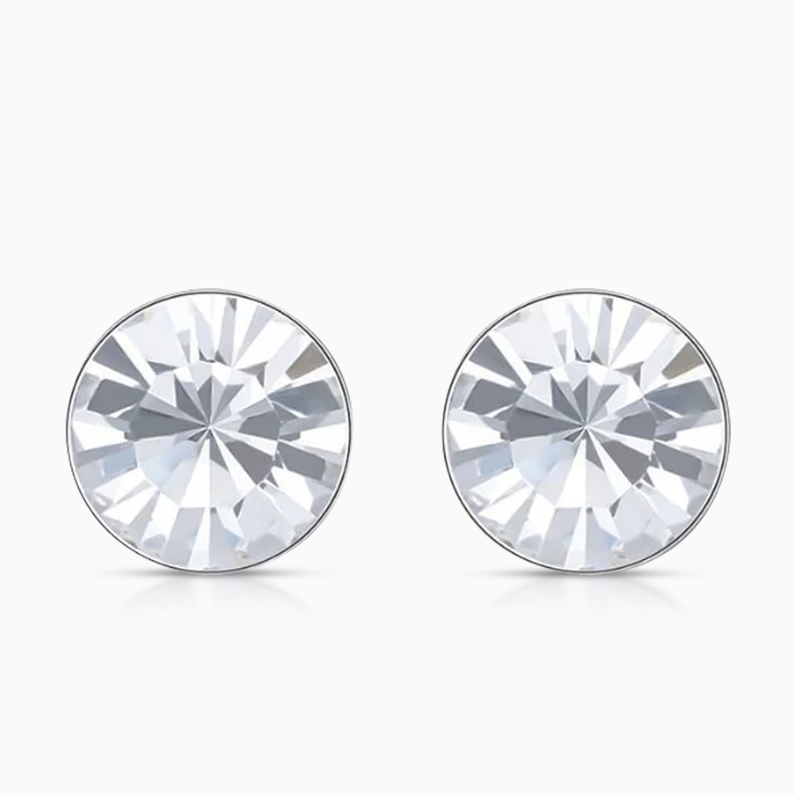 Pendientes Round Ice Plata 925