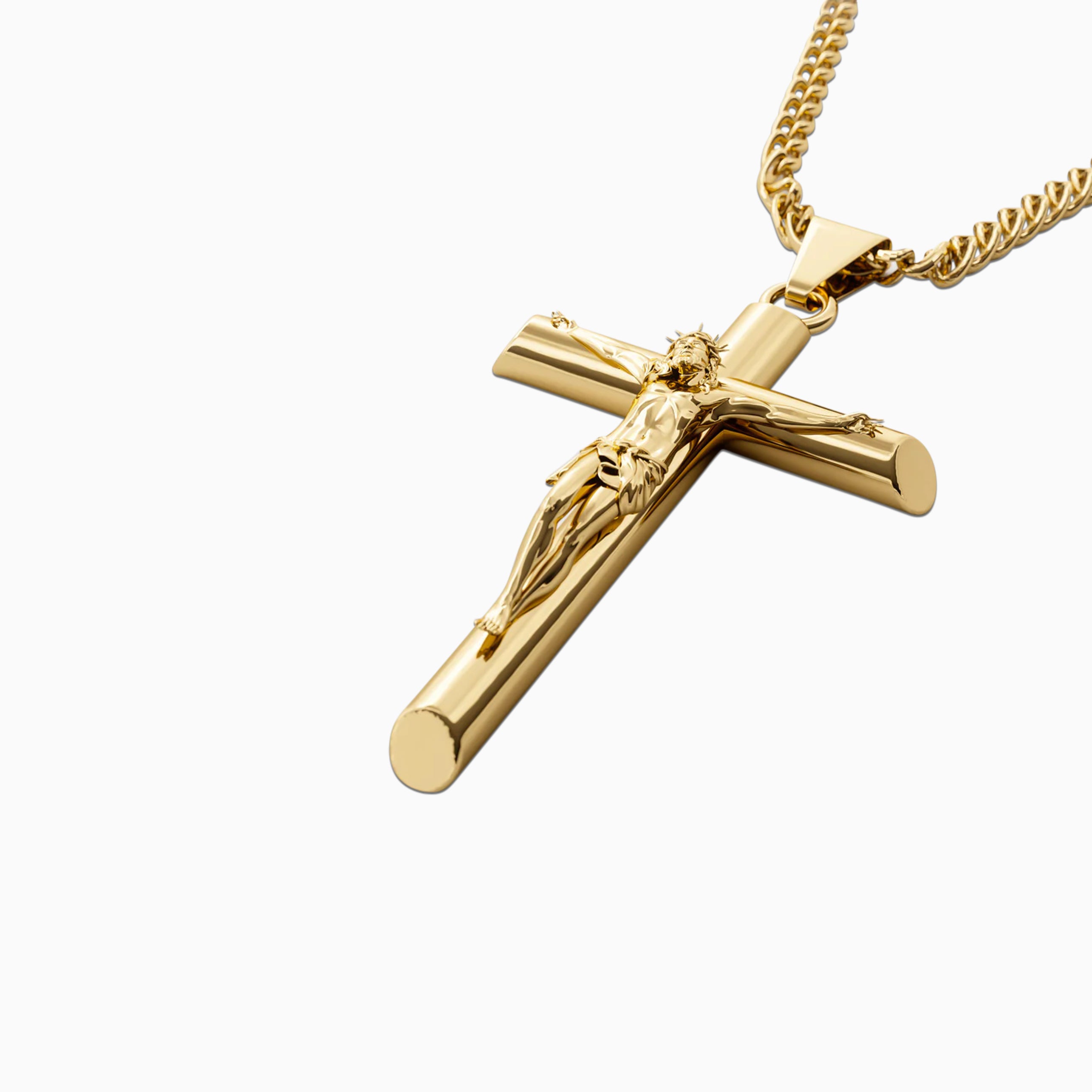 Colgante Crucificado Oro 18K