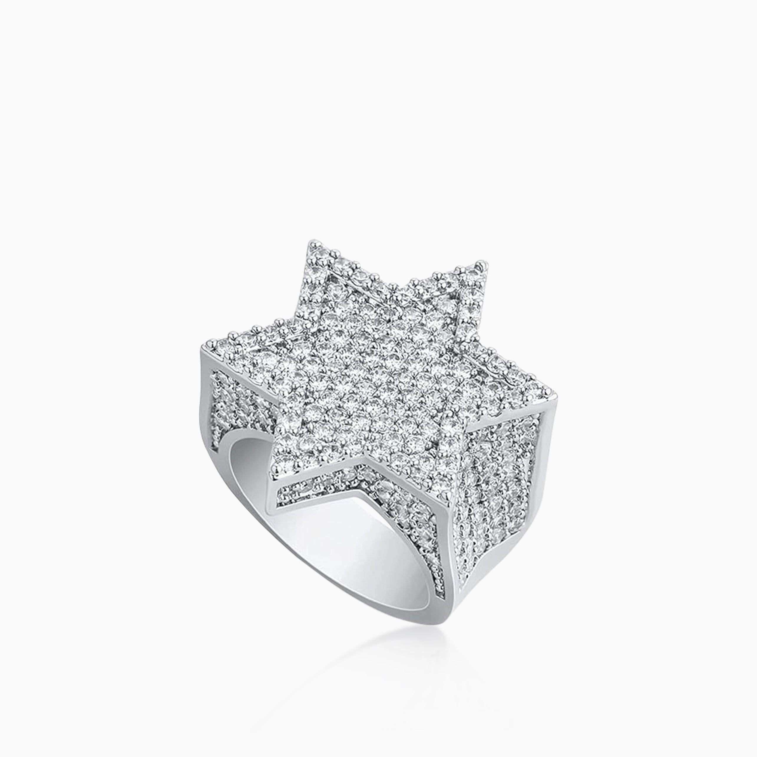 Anillo Iceystar Oro Blanco