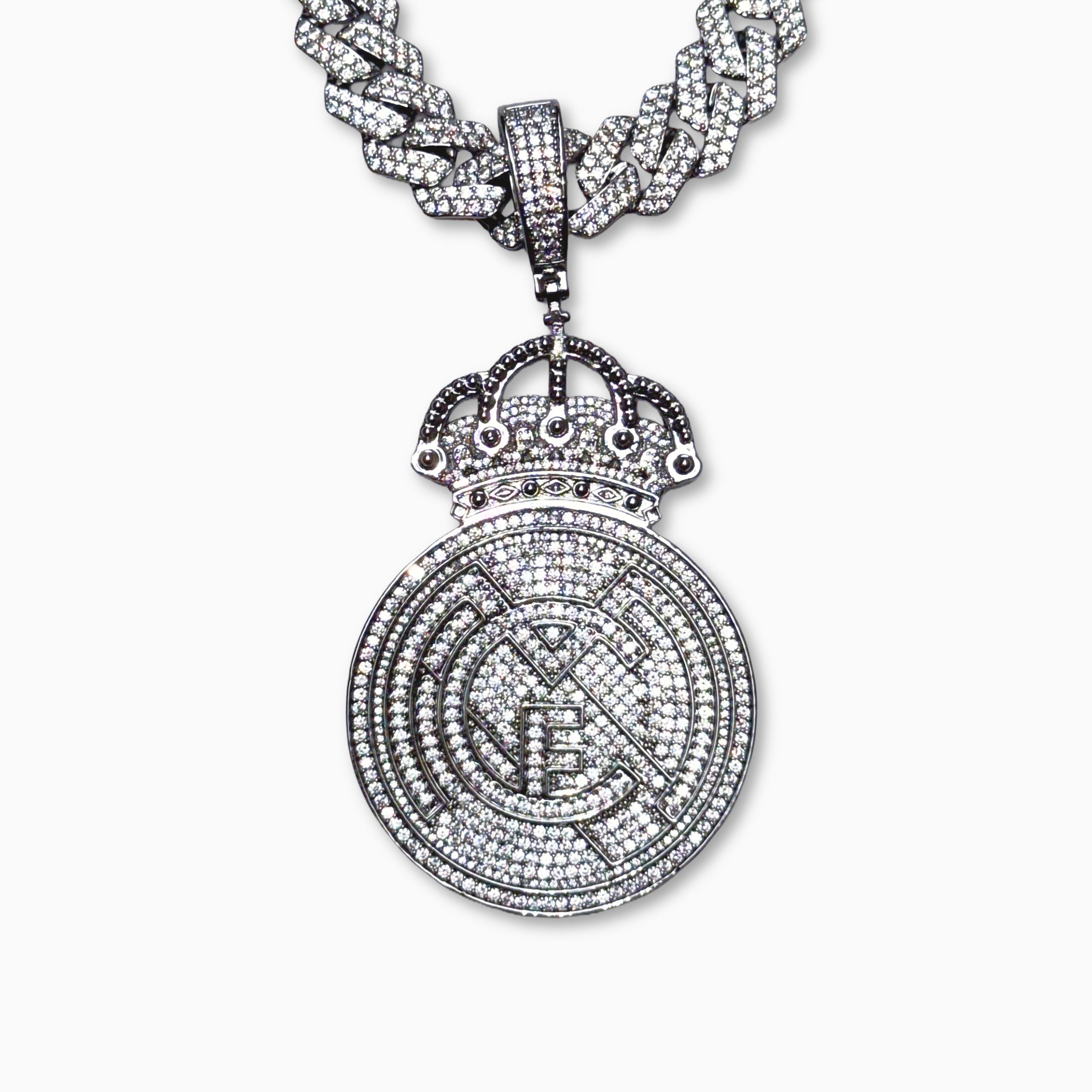 Colgante Real Madrid Oro Blanco