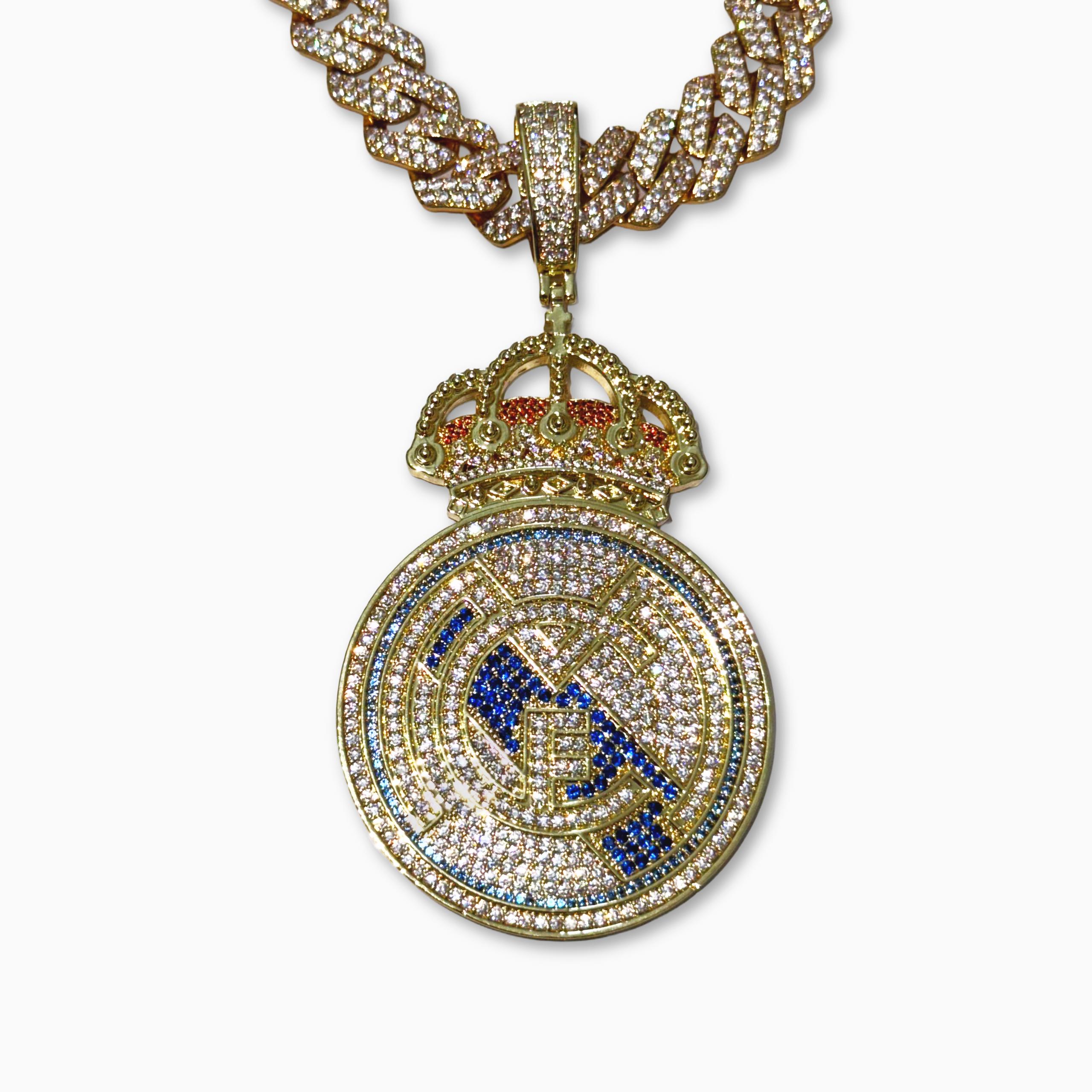 Colgante Real Madrid Oro 14K