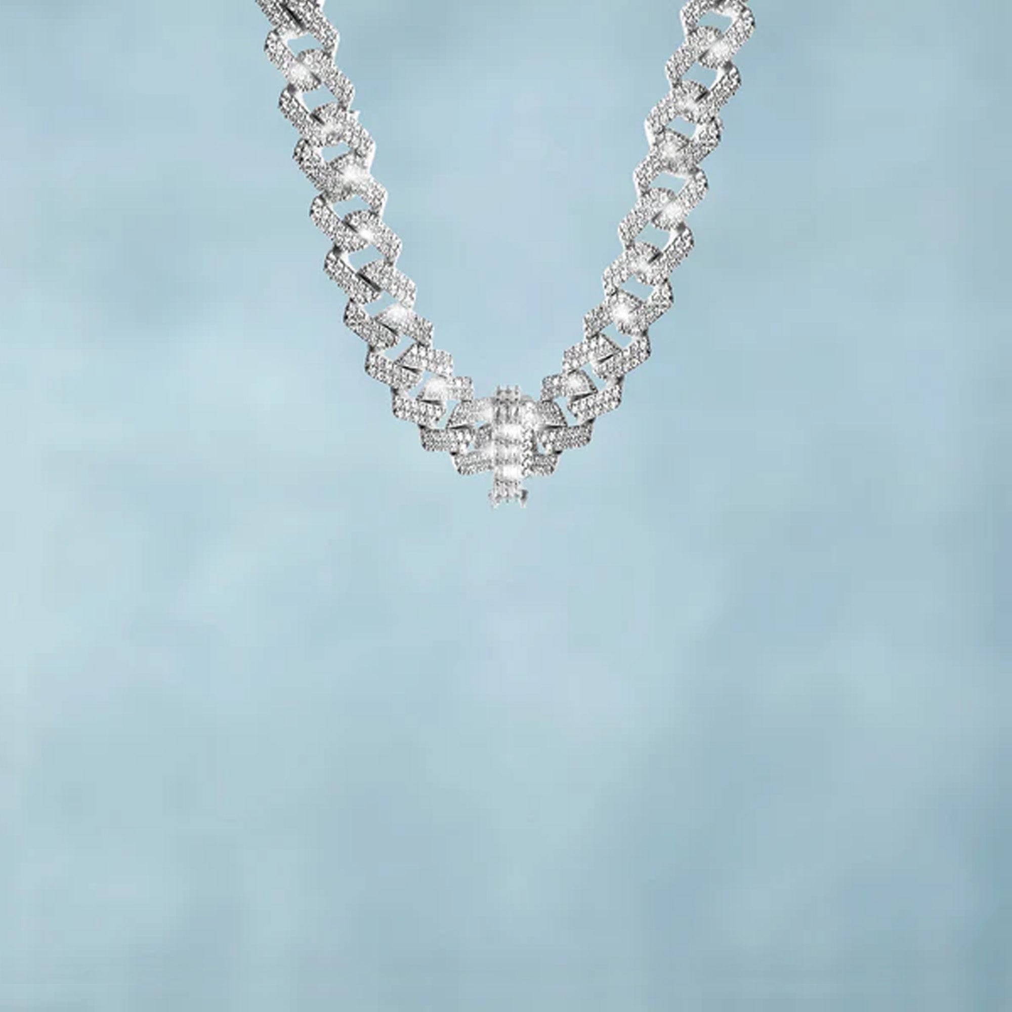 Colgante Personalizado XL Baguettes Oro