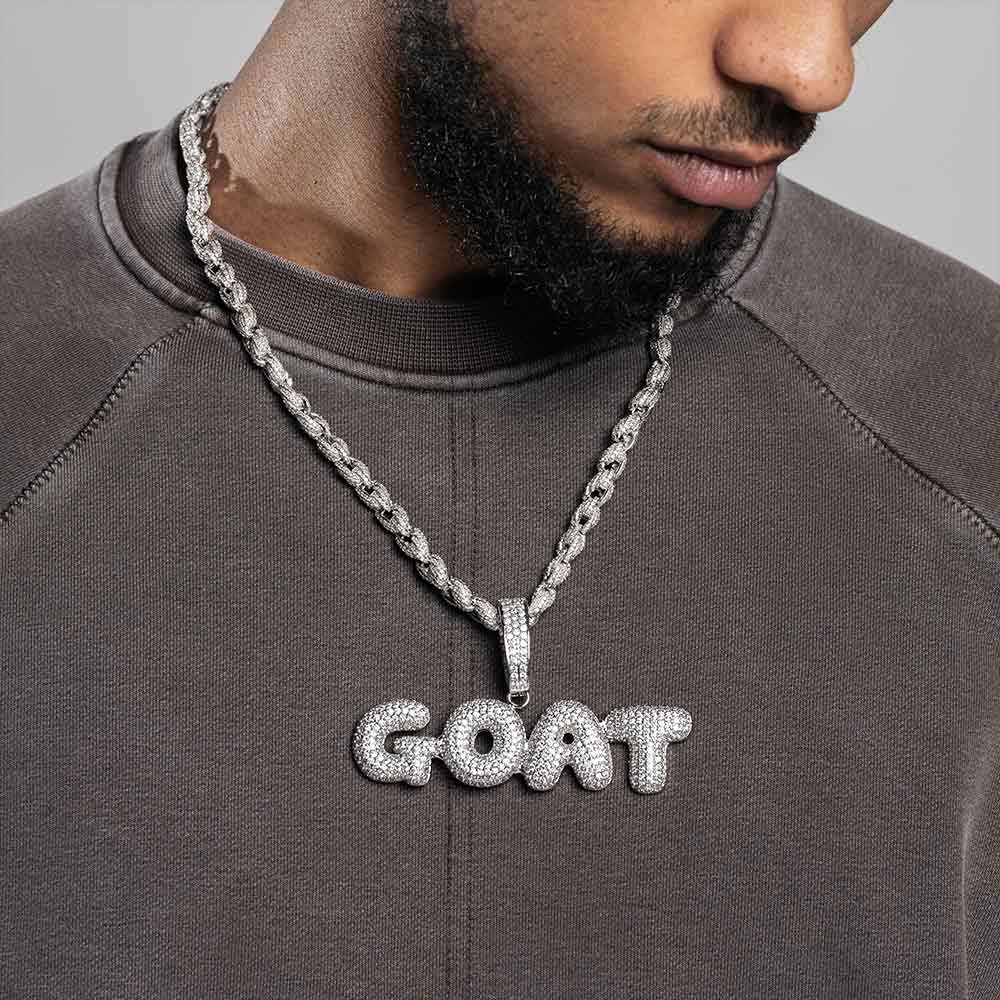 Colgante Personalizado Bubble Oro