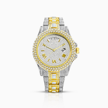 Reloj Deluxe Ice Oro Blanco de Ice Baby