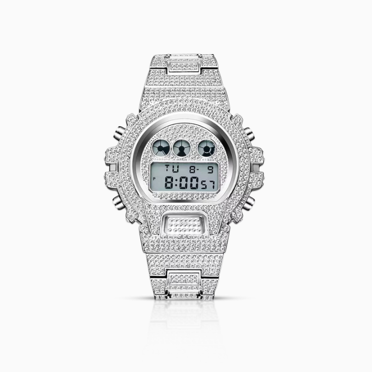Reloj Ice Digital Oro Blanco