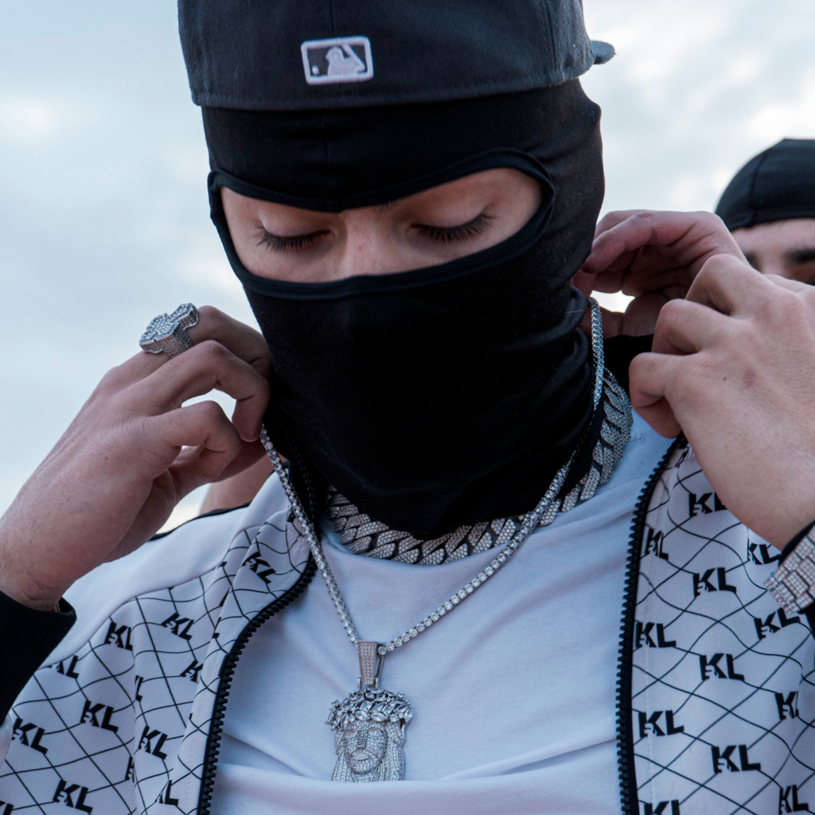 Colgante Jesus Oro Blanco