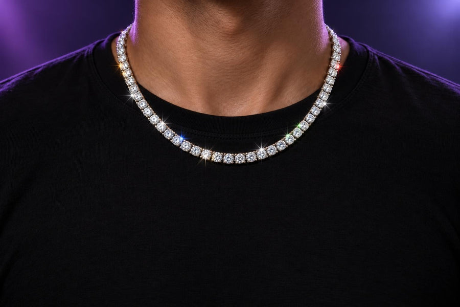 Cadena Ice Baby puesta