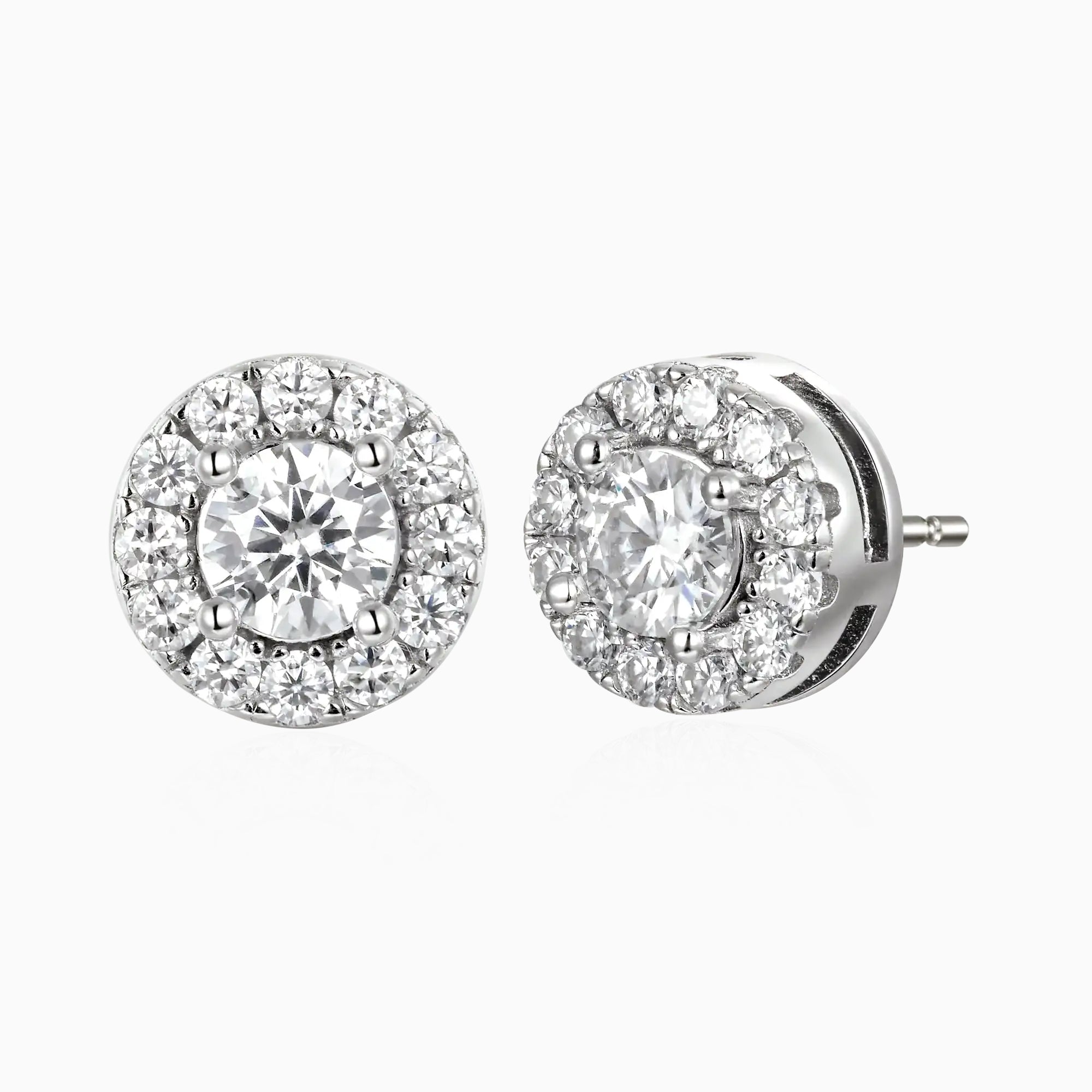 Eternity Ice Earrings 925 Silver