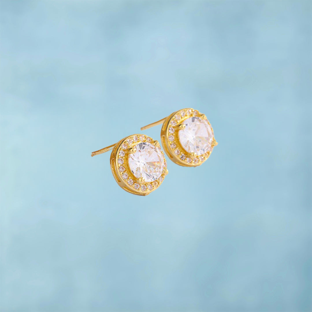 Pendientes Diamond Regular Oro 18K