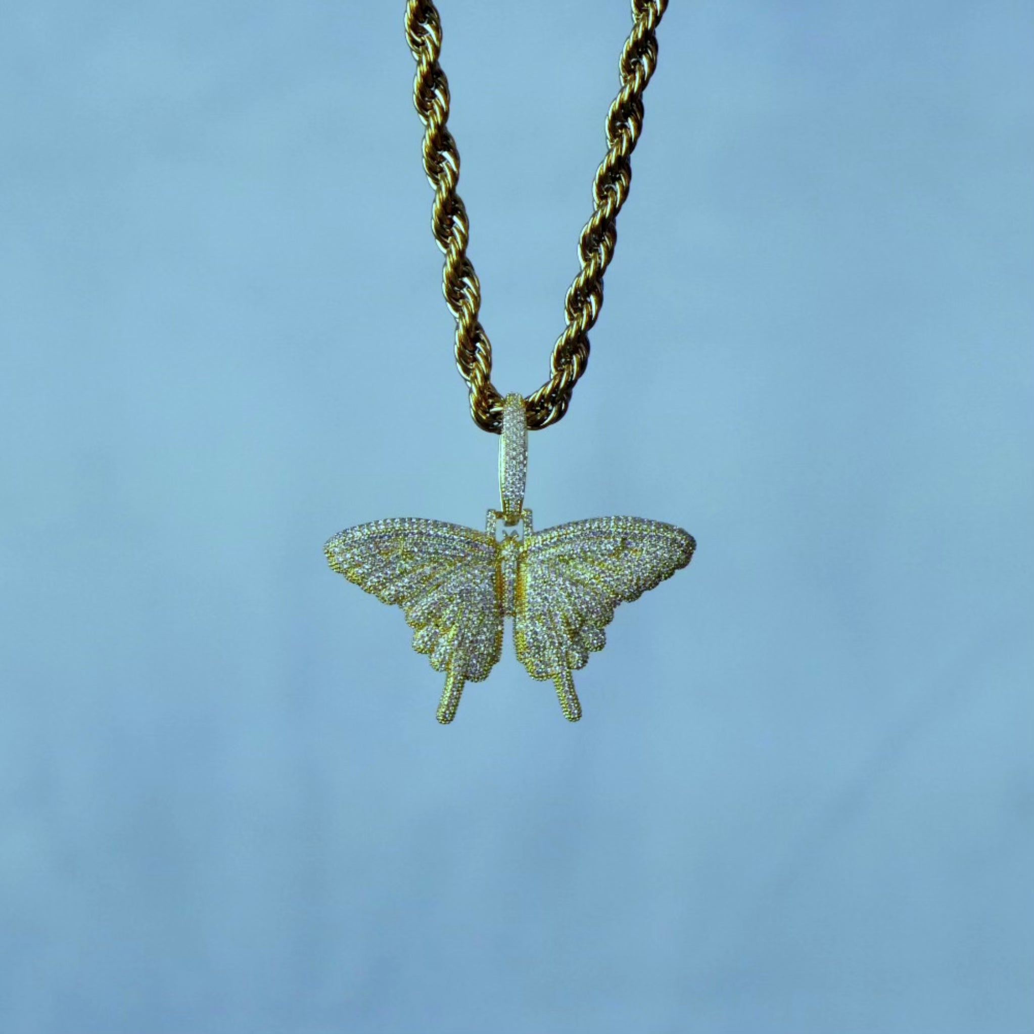 Colgante Mariposa Oro 18K