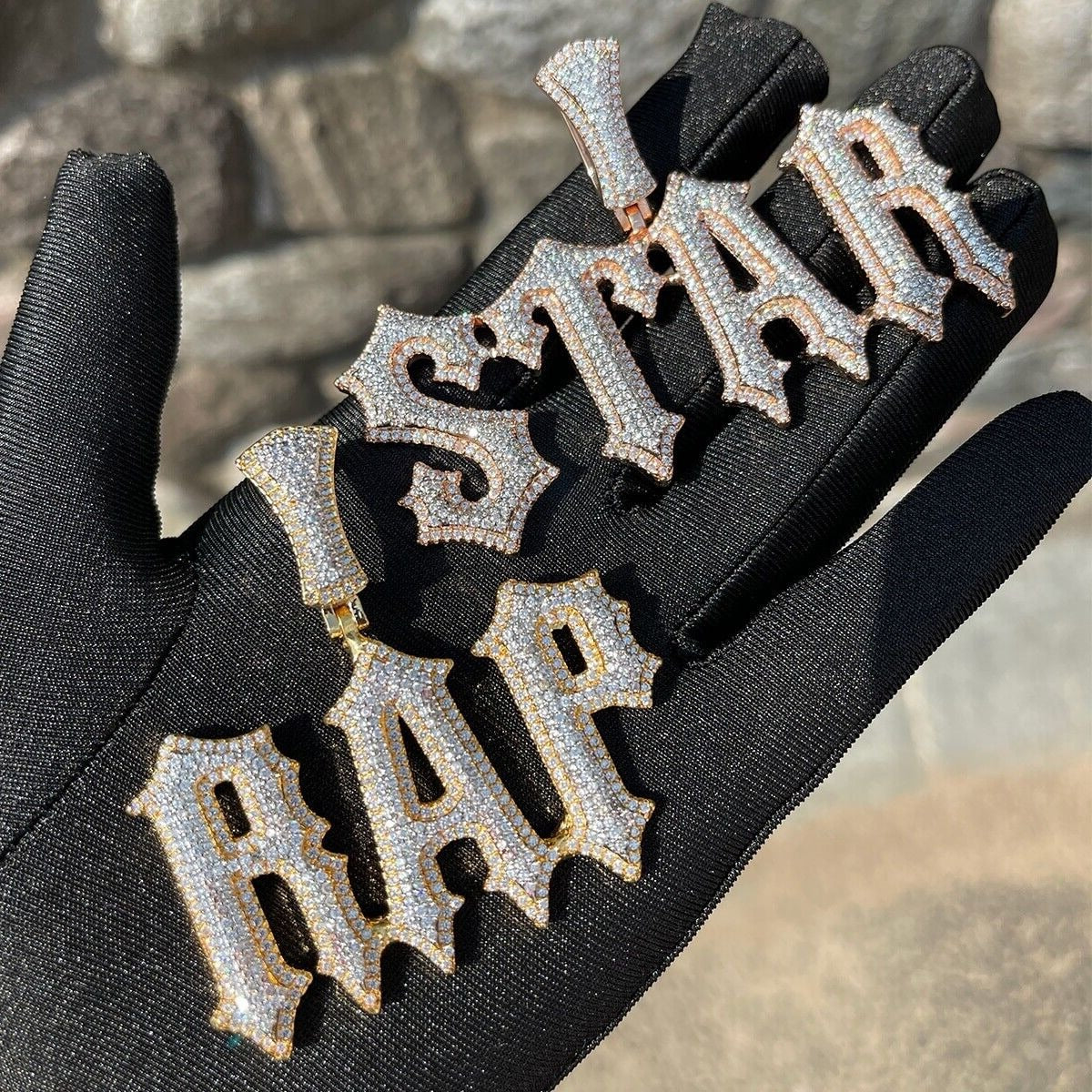 Colgante Personalizado Trapstar Oro