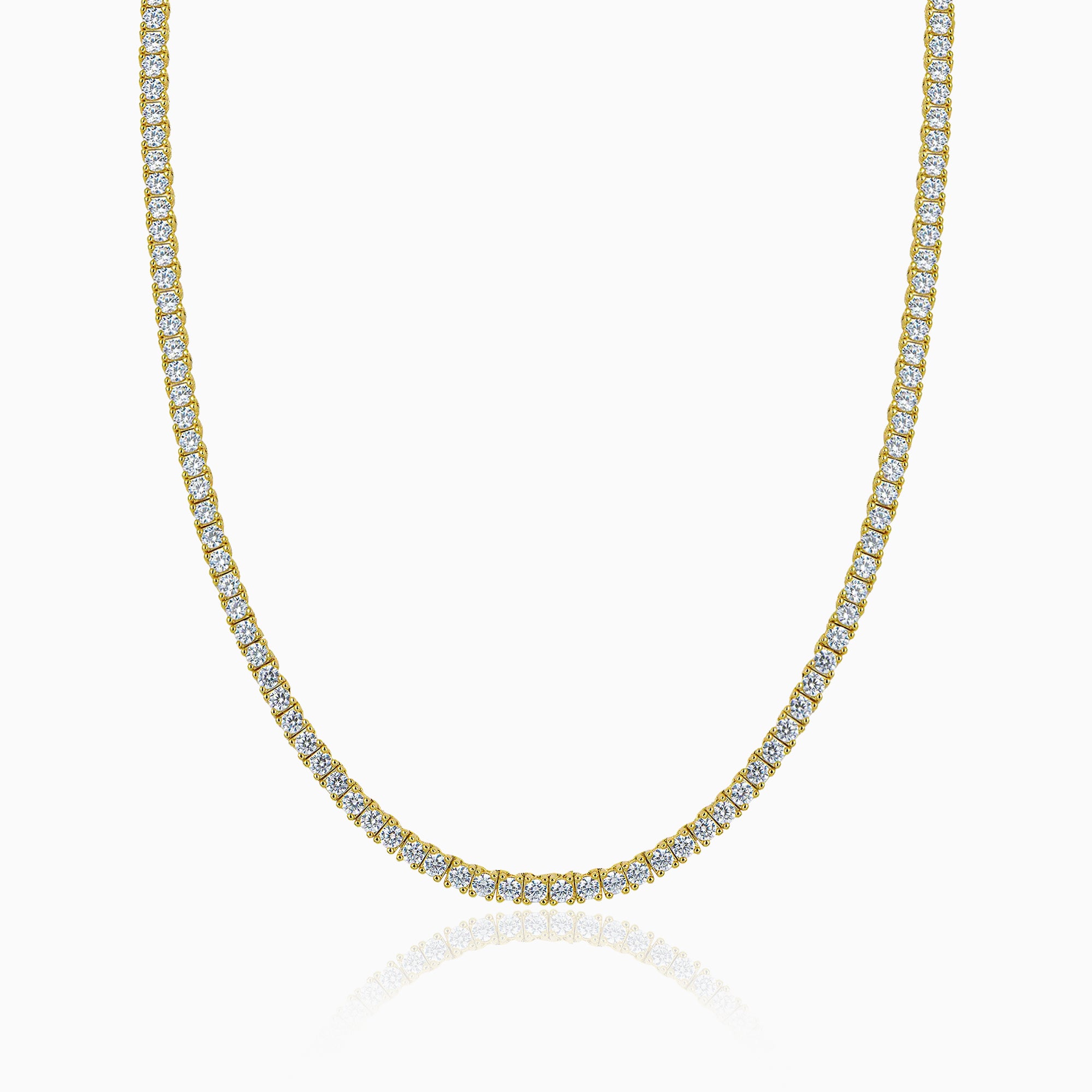 Cadena Tenis 2.0 Oro 18K