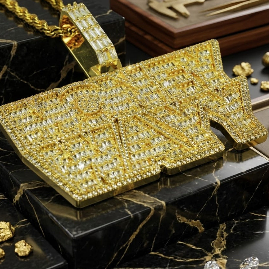 Colgante Money Wayy Oro 14K