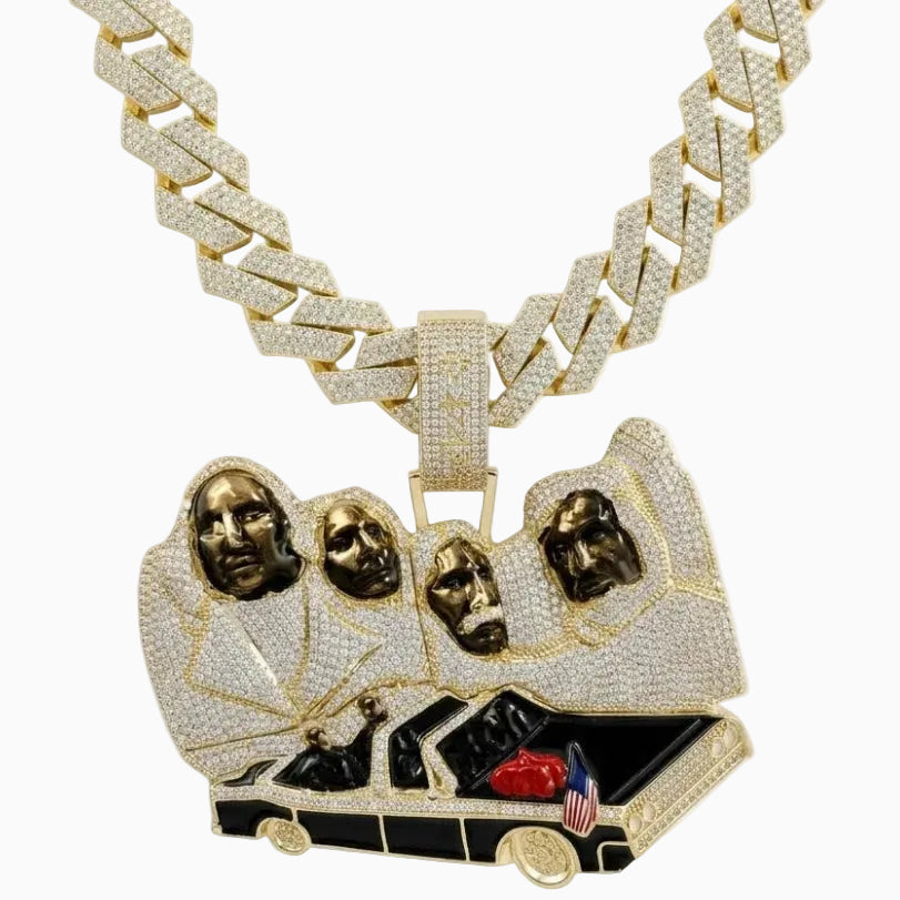 Colgante Presidentes x Hades 66 Oro 14K