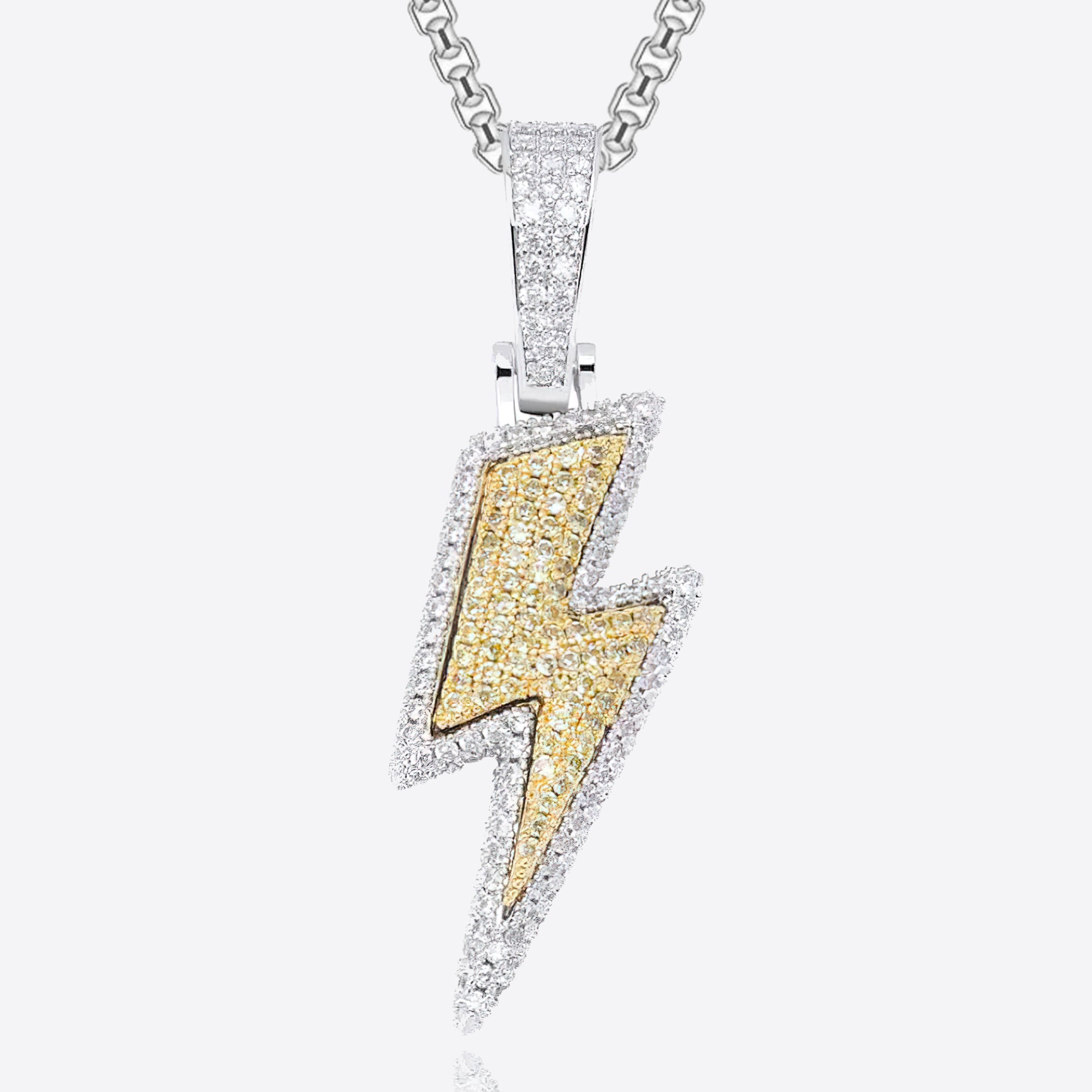 Colgante Rayo Two Tone