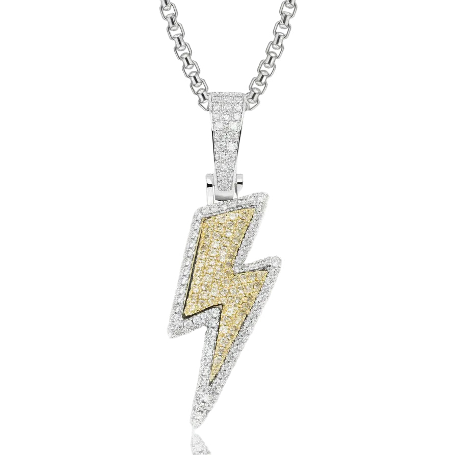 Colgante Rayo Two Tone