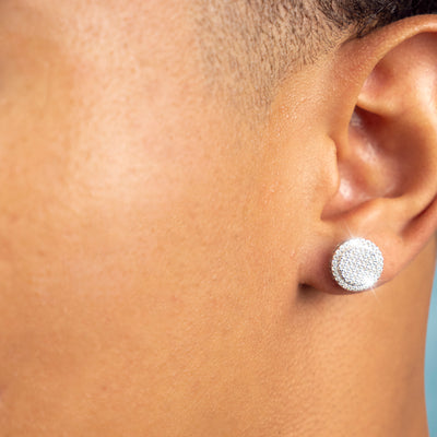 Pendientes Superstar VVS Moissanite + Plata 925