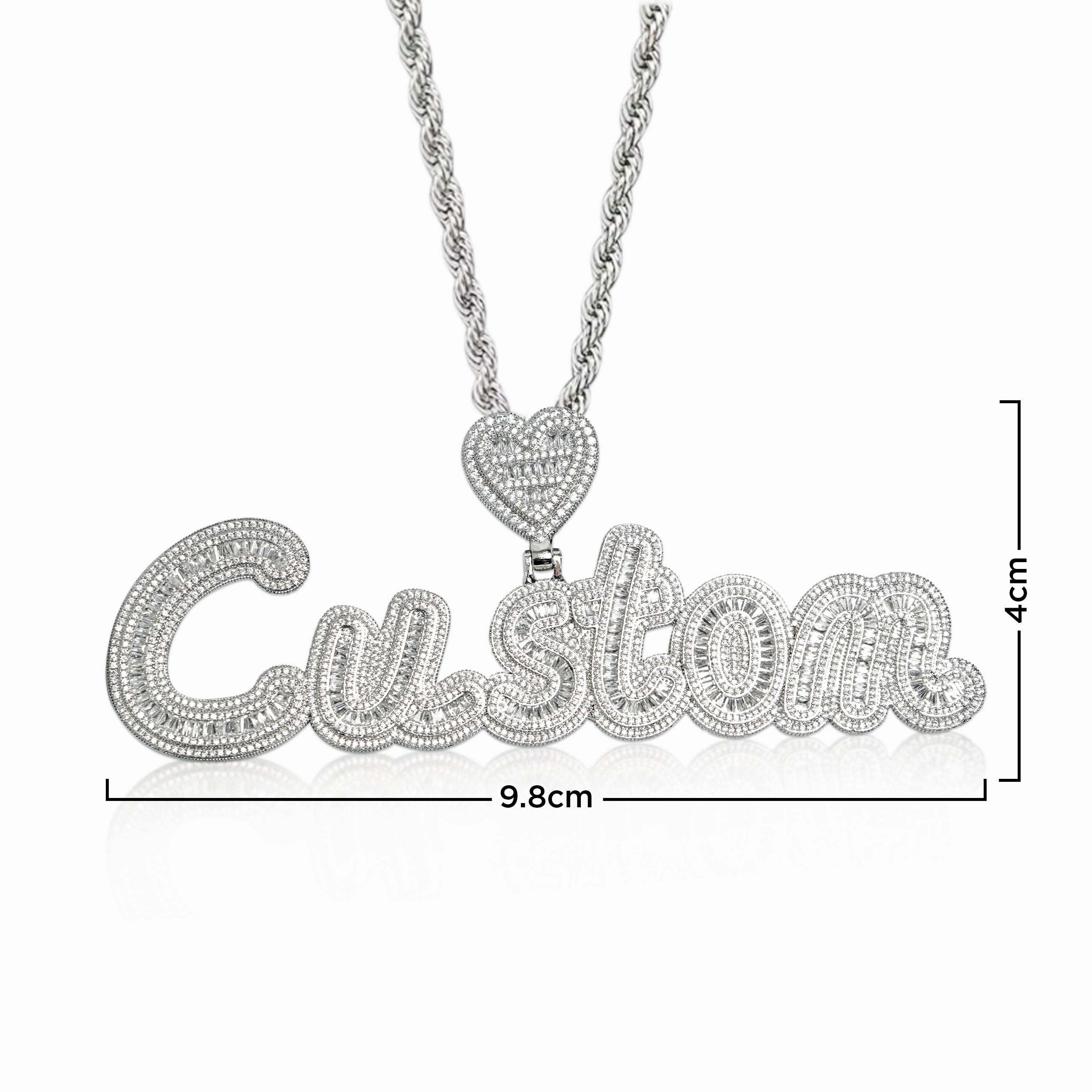 Personalized "TRAPSTAR" pendant | Style #4