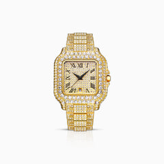 Santoz Deluxe 18K Gold Watch
