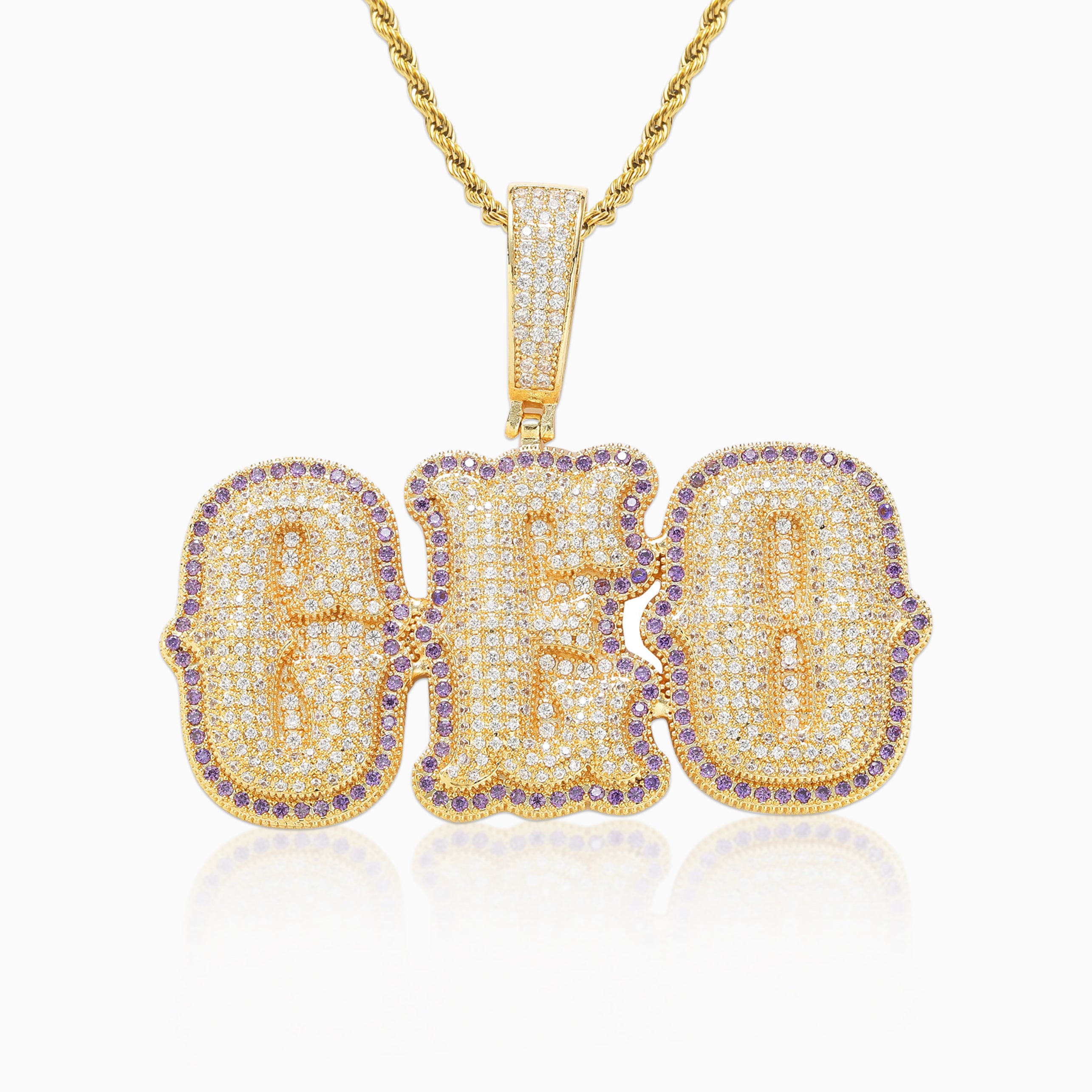 Personalized "TRAPSTAR" pendant | Style #4