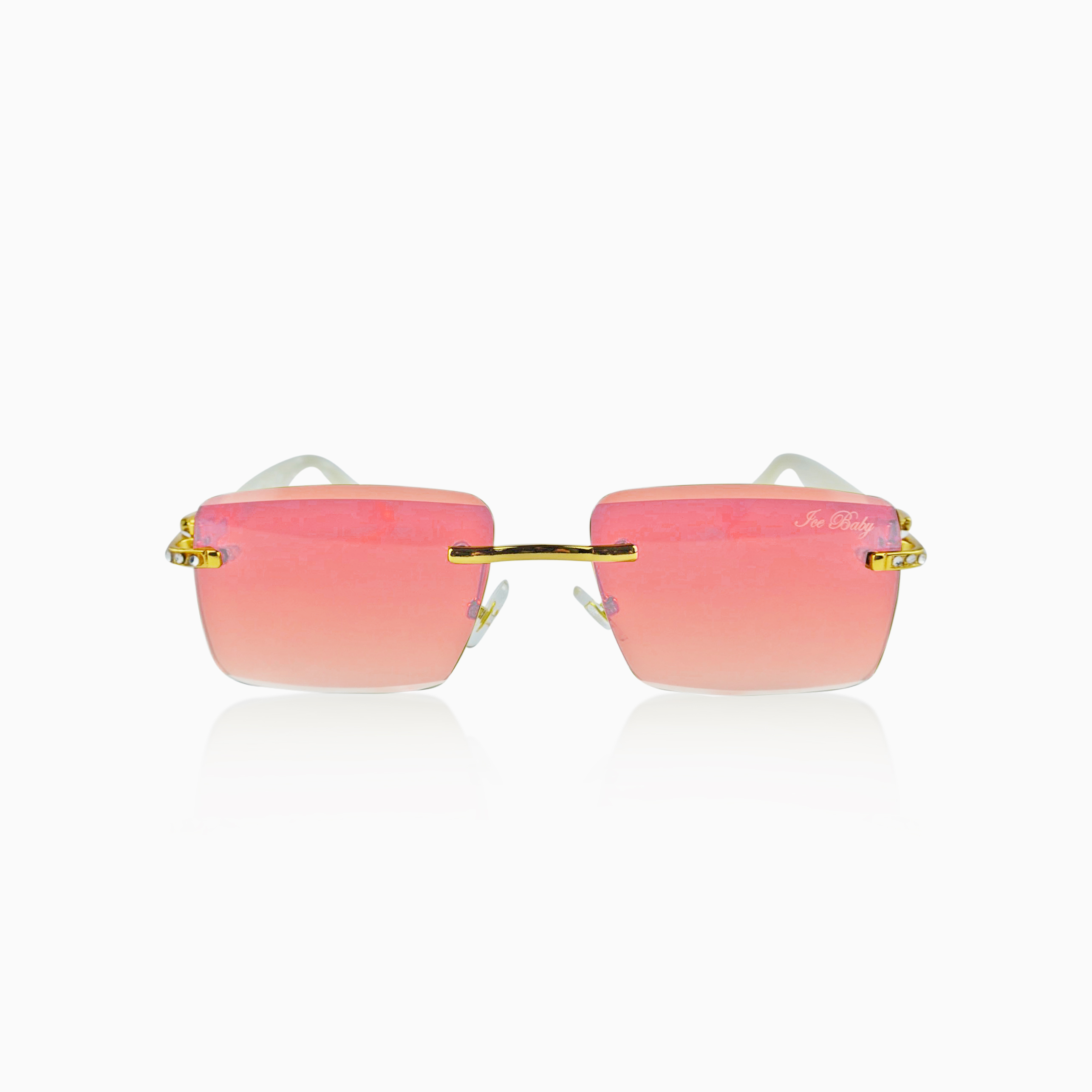 Luxx Red White Glasses