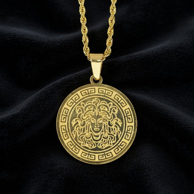 Colgante Medusa Prestigio Oro 18K