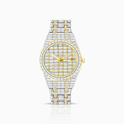 Reloj Baguettes Two Tone Oro