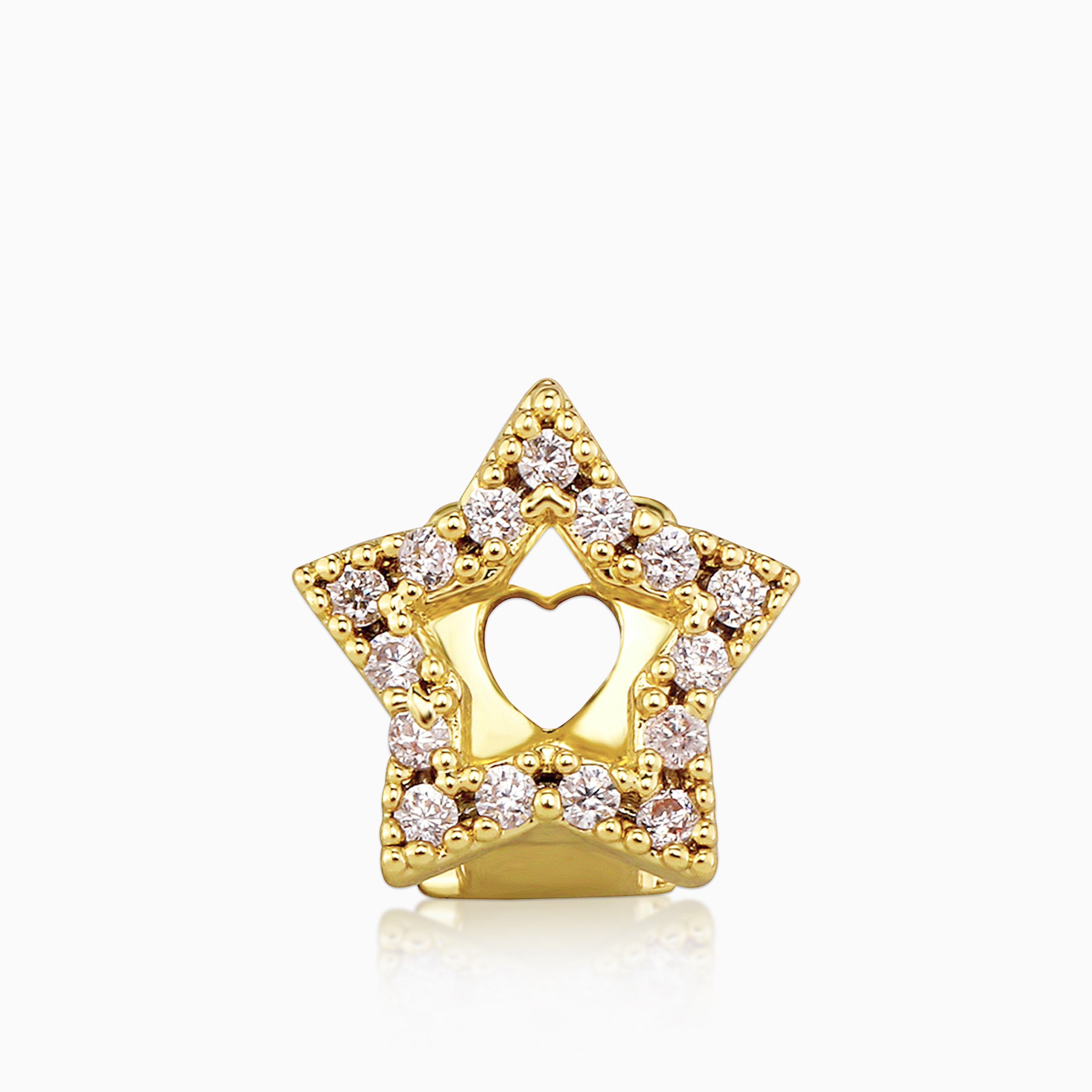 Gap Grillz De Estrella Oro 18K