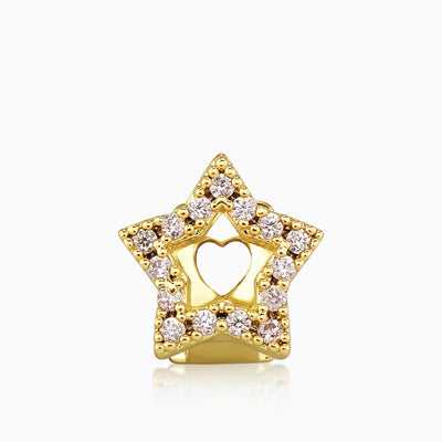 Gap Grillz De Estrella Oro 18K
