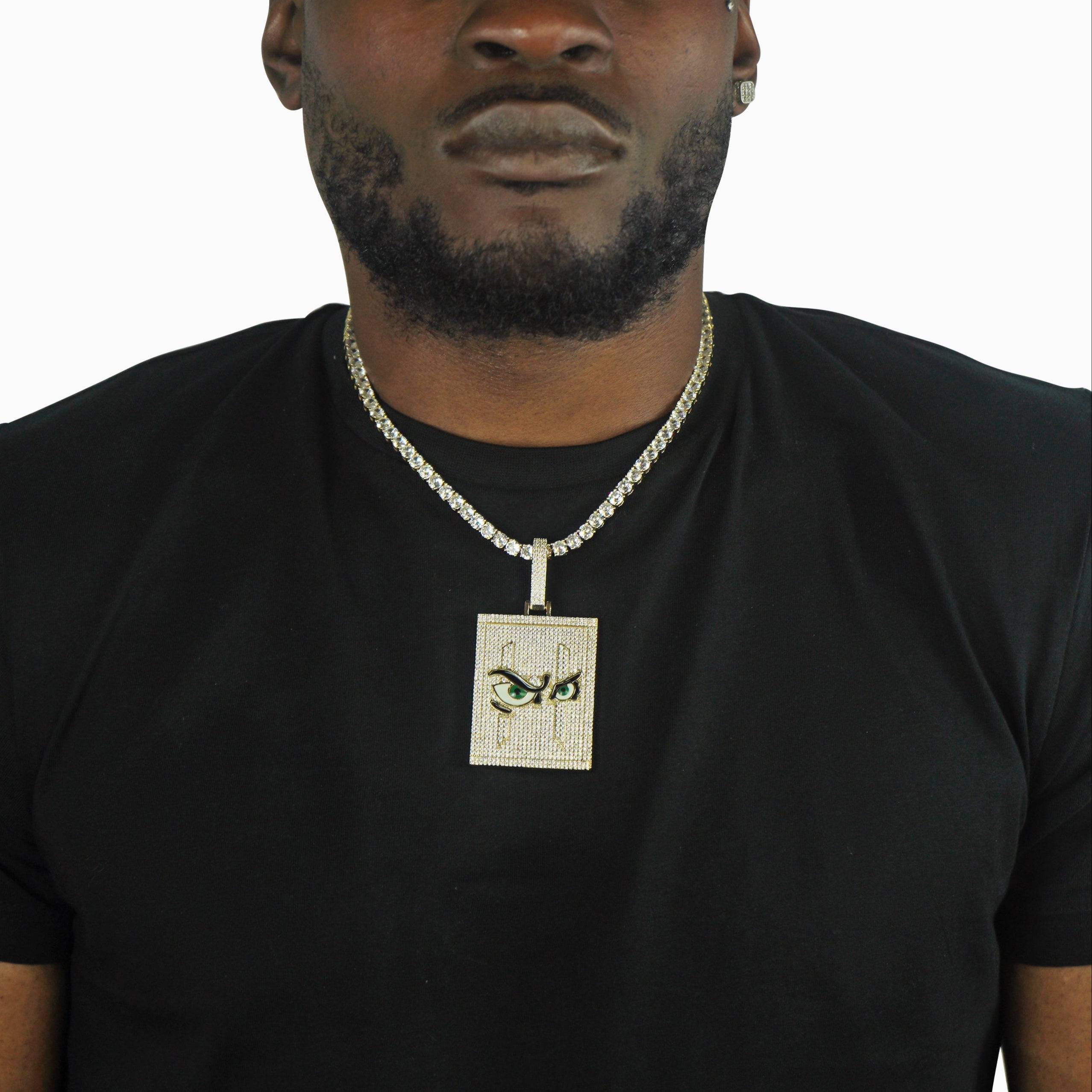 14K Gold H Pendant