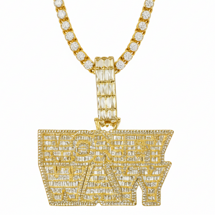 Money Wayy 14K Gold Pendant