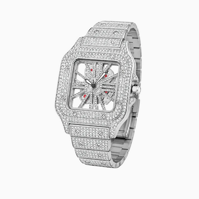 Reloj Skeleton Oro Blanco