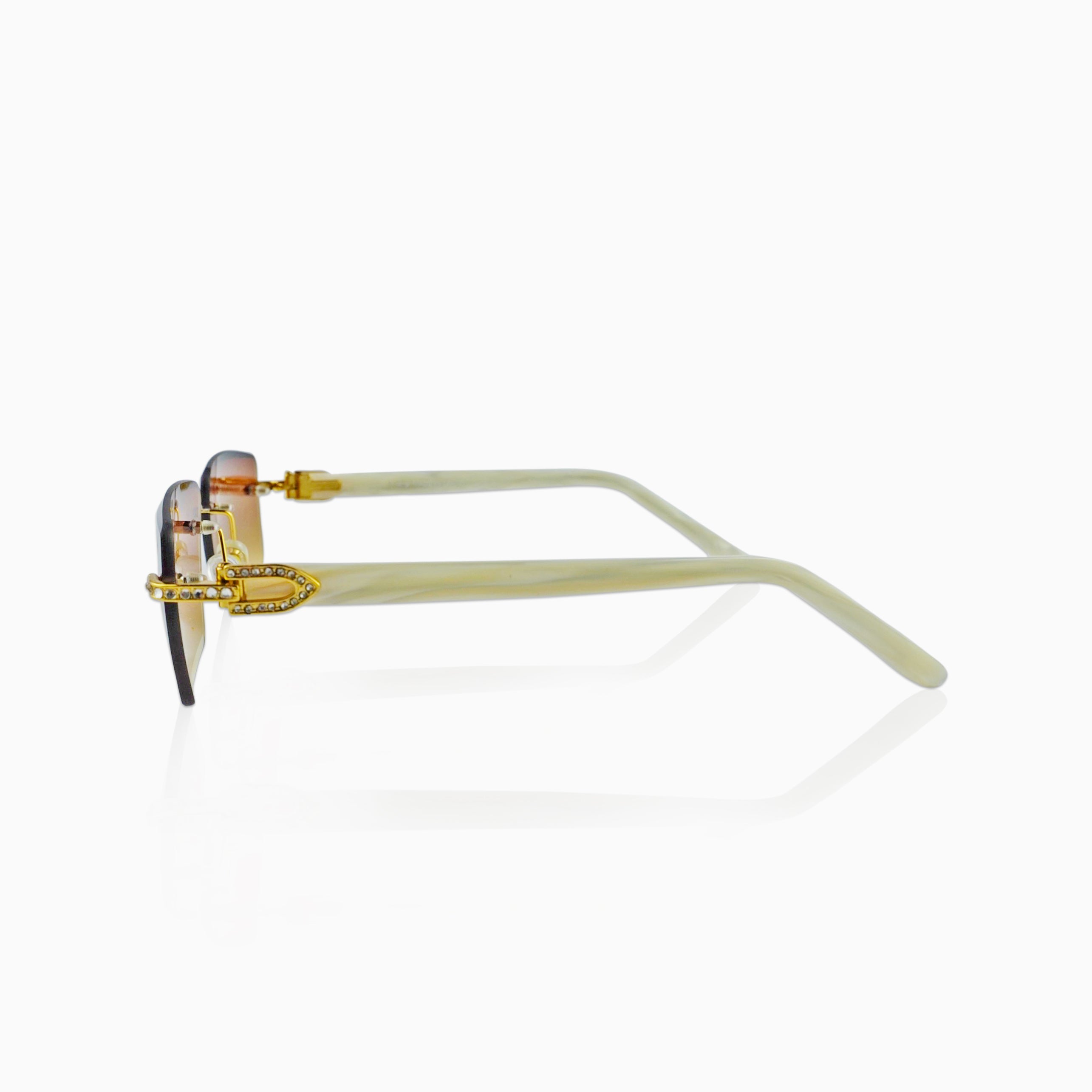 Gafas Luxx Marrón Blanco