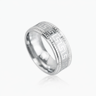 Greek Ring – White Gold by Ice Baby
