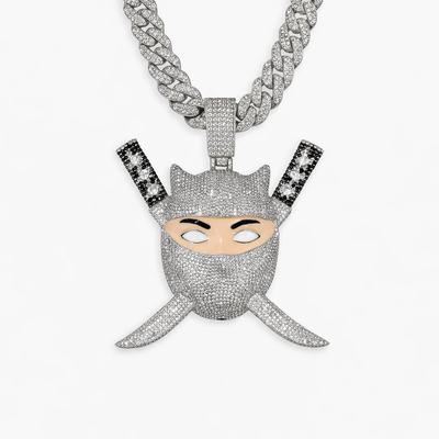 Colgante Ninja Edición Limitada Oro Blanco