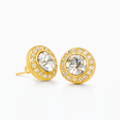 Pendientes White Diamonds Oro 18K de Ice Baby