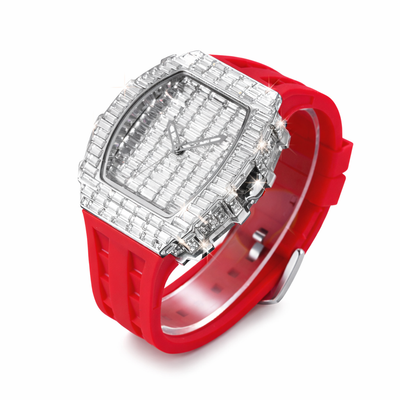 Reloj RM Baguette Rojo