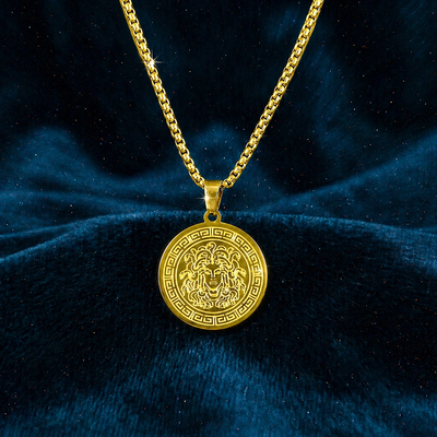 Colgante Medusa Prestigio Oro 18K