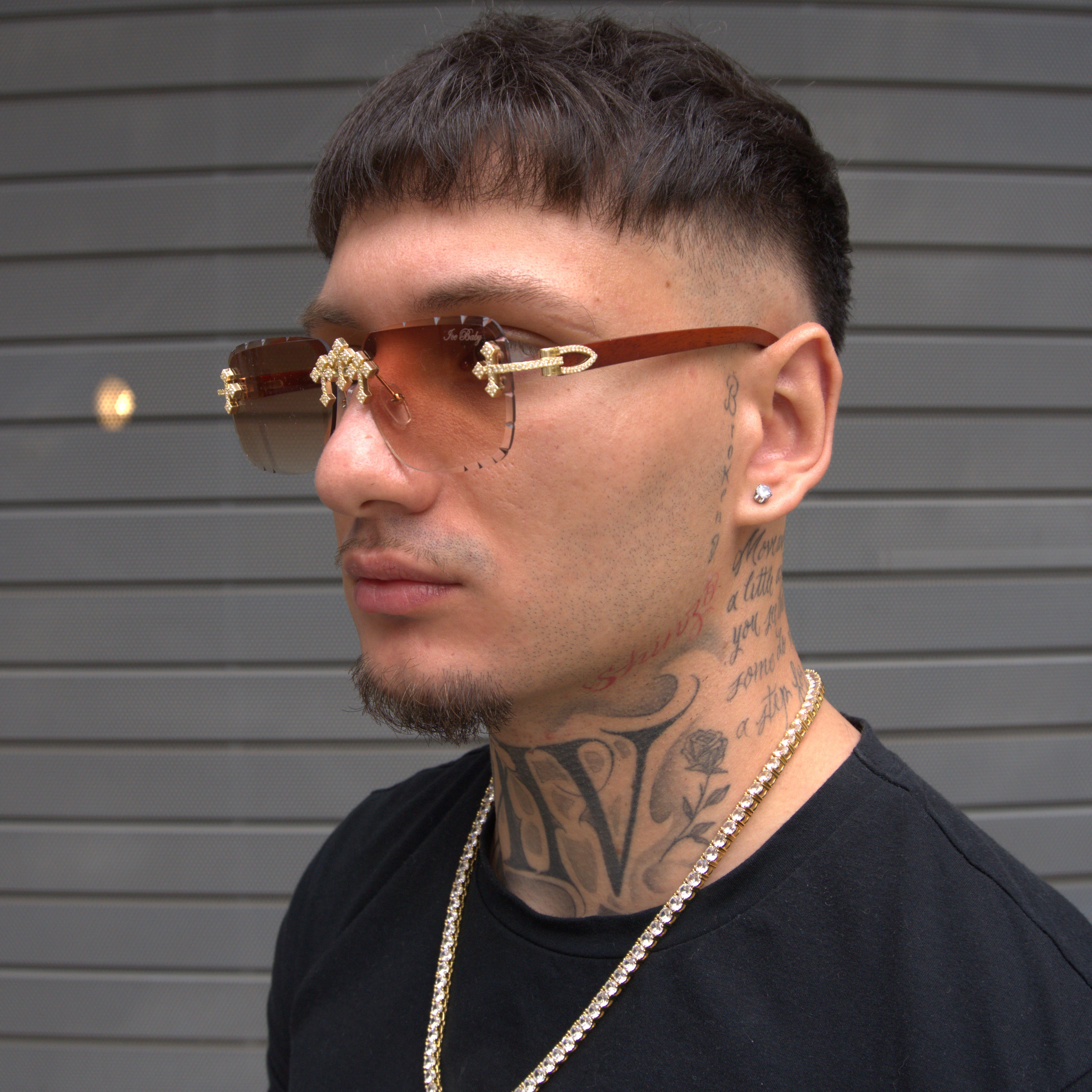 Cross Brown Glasses